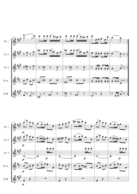 Carmen Prelude Flute Quintet Page 2