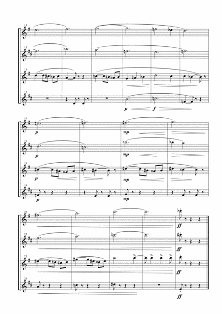 Carmen Suite No 1 For Saxophone Quartet Page 2