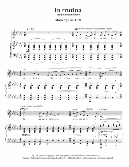 Carmina Burana In Trutina D Flat Major Page 2