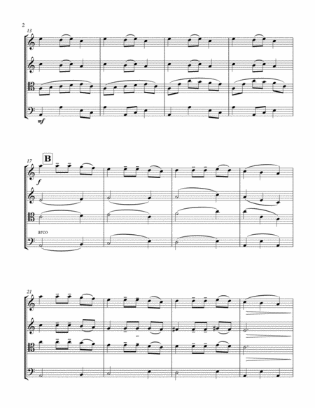 Carol Of The Bells Cello Quartet Page 2