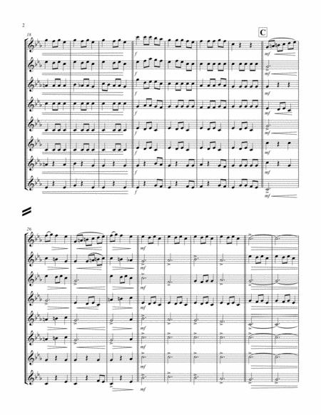 Carol Of The Bells F Min French Horn Octet Page 2