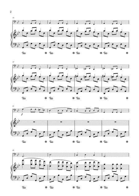 Carol Of The Bells For Bassoon And Piano Page 2