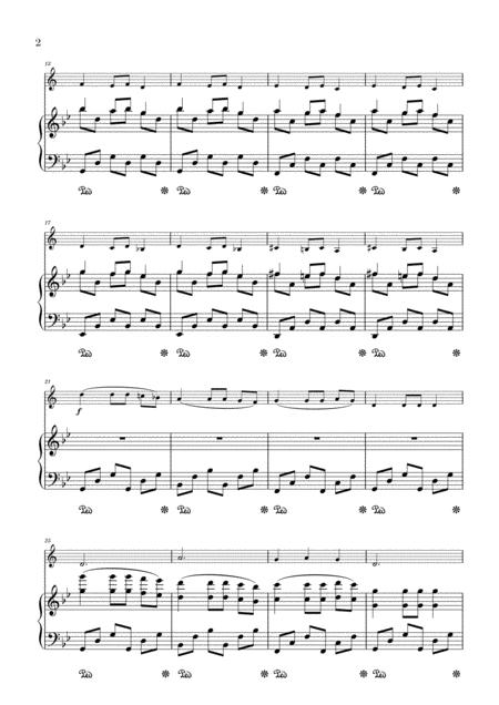 Carol Of The Bells For French Horn And Piano Page 2