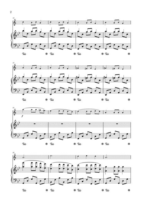 Carol Of The Bells For Trumpet And Piano Page 2