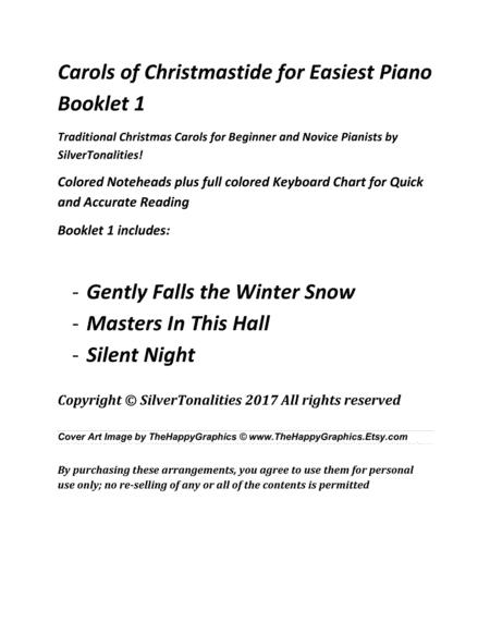 Carols Of Christmastide For Easiest Piano Booklet 1 Page 2