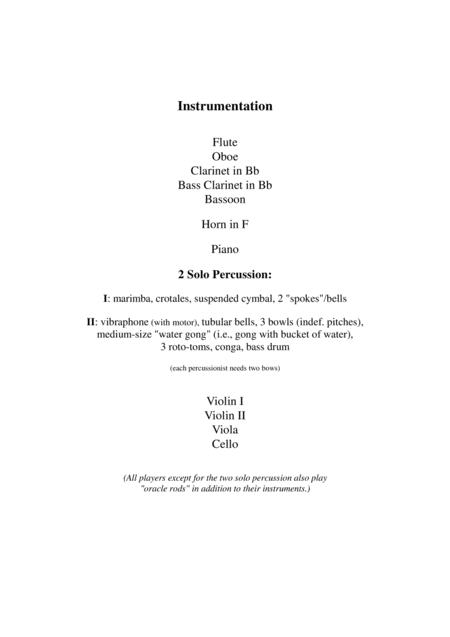 Carson Cooman Cerulean Double Percussion Concerto 2004 For Two Solo Percussionists And Ensemble Score Only Page 2