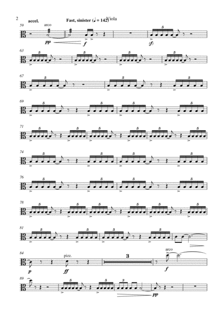 Carson Cooman Symphony No 3 Ave Maris Stella 2005 For Chamber Orchestra Viola Part Page 2