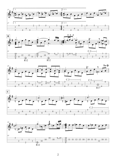 Cavatina For Solo Ukulele Page 2