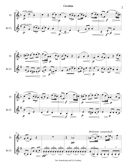 Cavatina From No 13 Op 130 Page 2