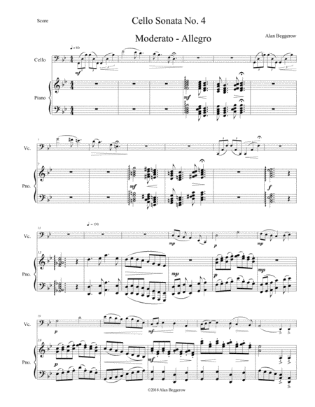 Cello Sonata No 4 Page 2