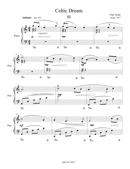 Celtic Dream Iii Piano Solo Page 2