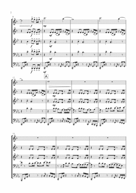 Chaka Khan Aint Nobody For Brass Quintet Page 2