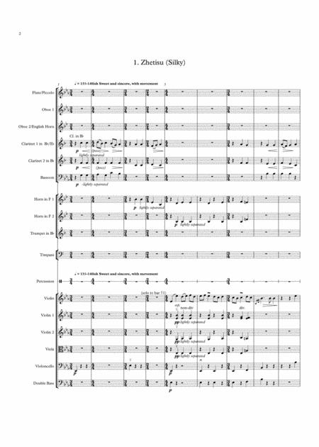 Chamber Symphony Sketches From Kazakhstan Op 24 Page 2