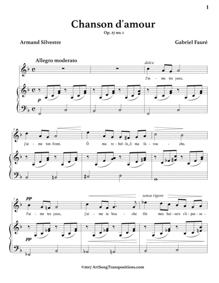 Chanson D Amour Op 27 No 1 F Major Page 2