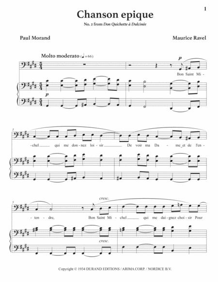 Chanson Epique Transposed To C Sharp Minor Page 2