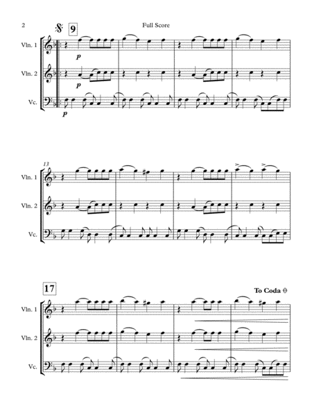 Chapel Of Love For String Trio Page 2