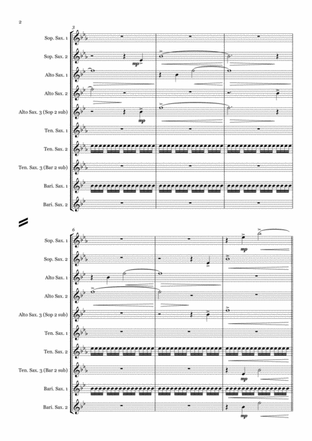 Chariots Of Fire Theme By Vangelis Saxophone Ensemble Octet Ssaattbb Saaatttb Page 2