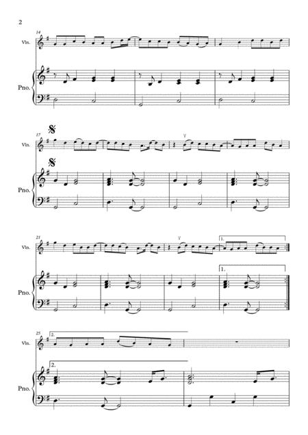Cheerleader Omi Violin And Piano Arrangement Page 2