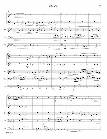 Chester For Brass Quintet Page 2