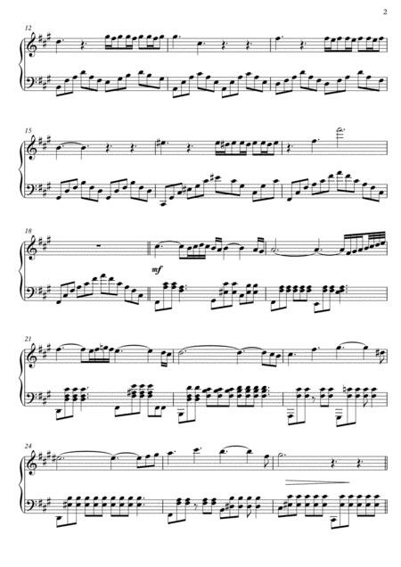 Chi Mai By Morricone Piano Solo Page 2