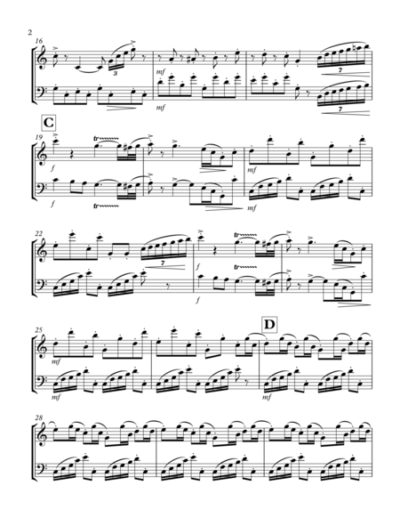 Chinese Dance Nutcracker Suite Oboe Bassoon Duet Page 2