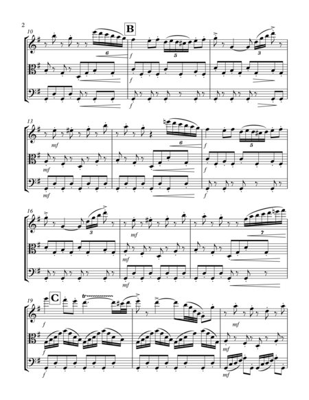 Chinese Dance Nutcracker Suite String Trio Page 2