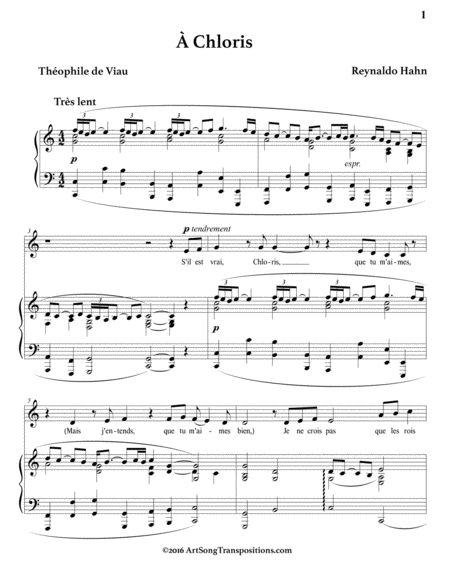 Chloris C Major Page 2