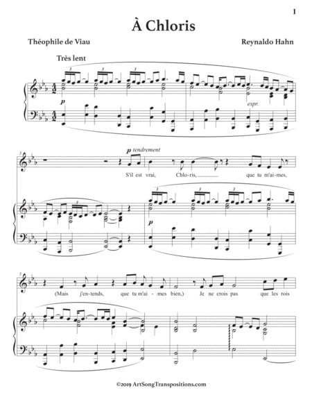 Chloris E Flat Major Page 2