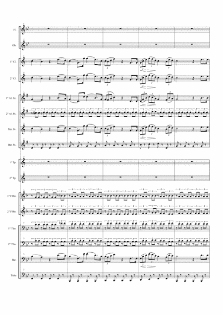 Choir Of The Jewish Slaves For Concert Band Page 2