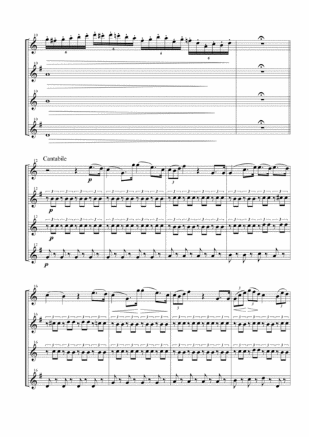 Choir Of The Jewish Slaves For Saxophone Quartet Page 2