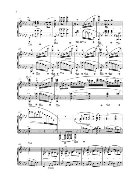Chopin Ballade No 3 In A Flat Major Op 47 Piano Page 2