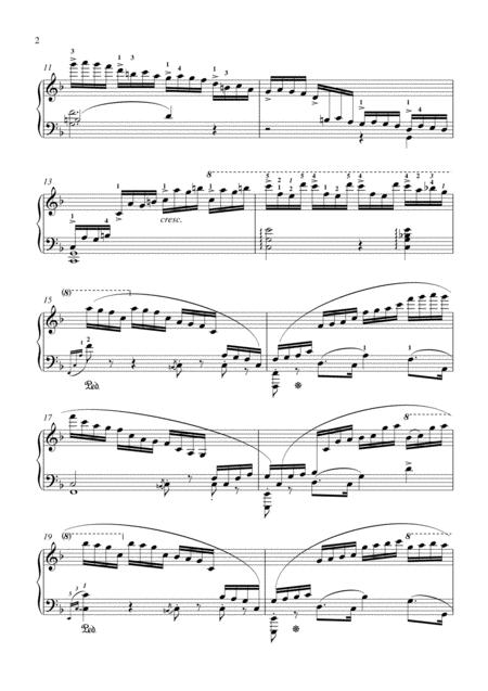 Chopin Etude Op 10 No 8 Page 2