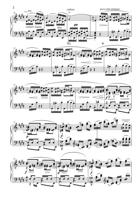 Chopin Etude Op 10 No3 Page 2