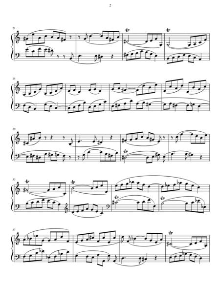 Chopin Fugue In A Minor B 144 Page 2