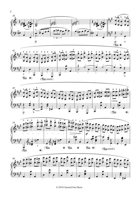 Chopin Mazurka N Temps No 1 For Piano Solo Page 2