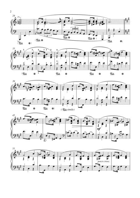 Chopin Mazurka N Temps No 2 For Piano Solo Page 2