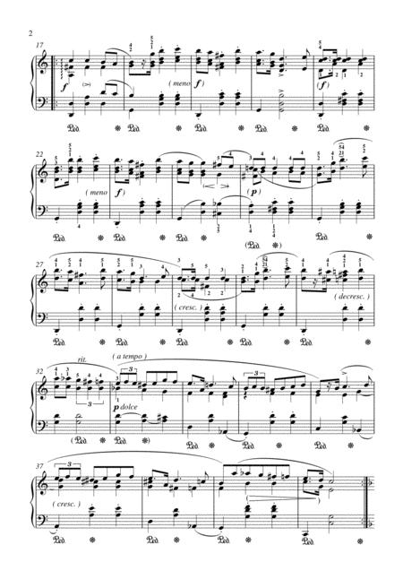 Chopin Mazurka O O No 57 For Piano Solo Page 2