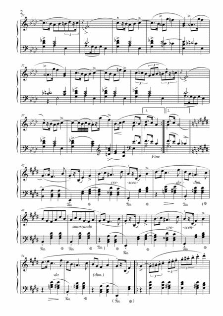 Chopin Mazurka Op 17 No 3 For Piano Solo Page 2