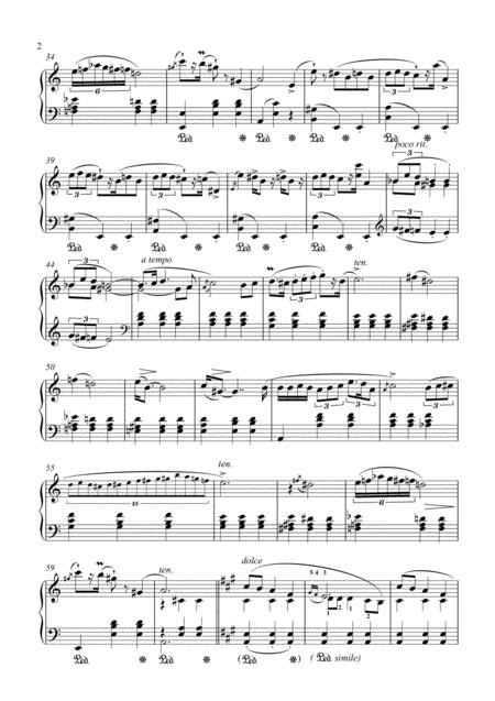 Chopin Mazurka Op 17 No 4 For Piano Solo Page 2