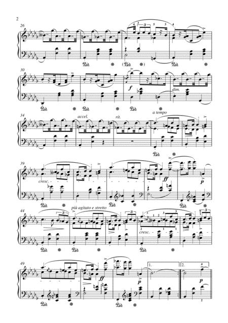 Chopin Mazurka Op 24 No 4 For Piano Solo Page 2