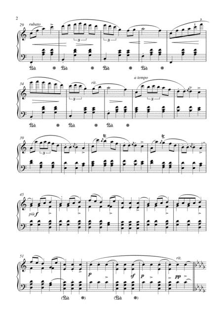 Chopin Mazurka Op 24 Nr2 For Piano Solo Page 2