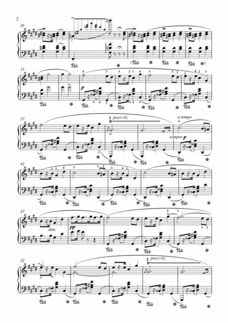 Chopin Mazurka Op 30 No 4 For Piano Solo Page 2