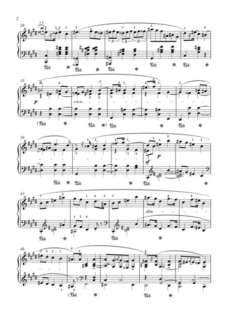 Chopin Mazurka Op 41 No 1 For Piano Solo Page 2