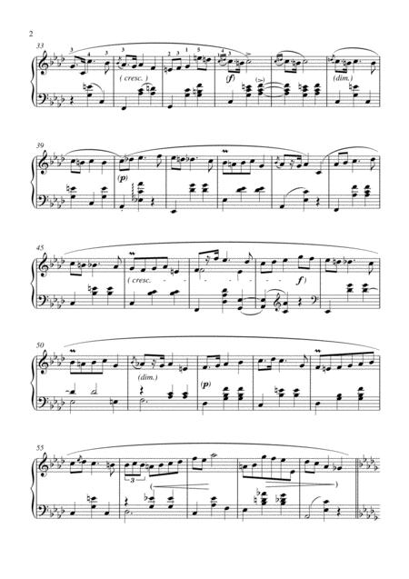 Chopin Mazurka Op 50 No 2 For Piano Solo Page 2