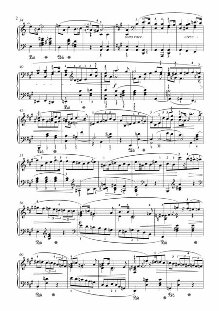 Chopin Mazurka Op 59 No 1 For Piano Solo Page 2