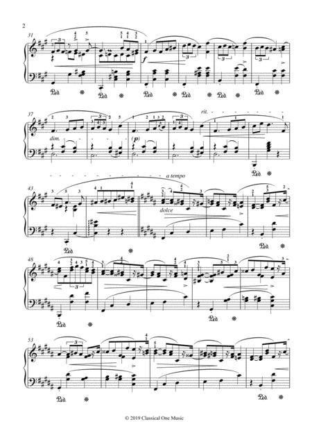 Chopin Mazurka Op 59 No 3 For Piano Solo Page 2