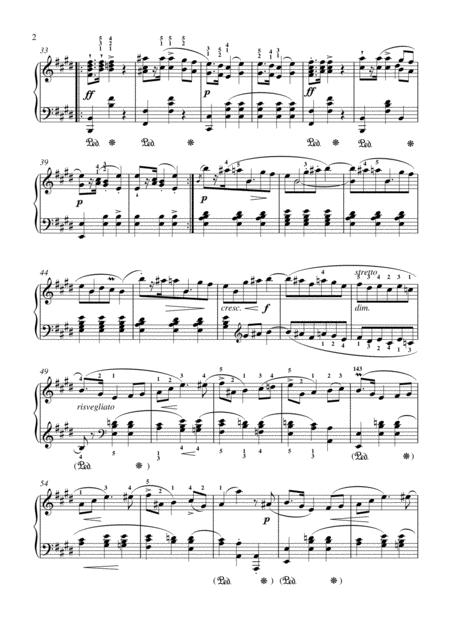 Chopin Mazurka Op 6 No 3 For Piano Solo Page 2