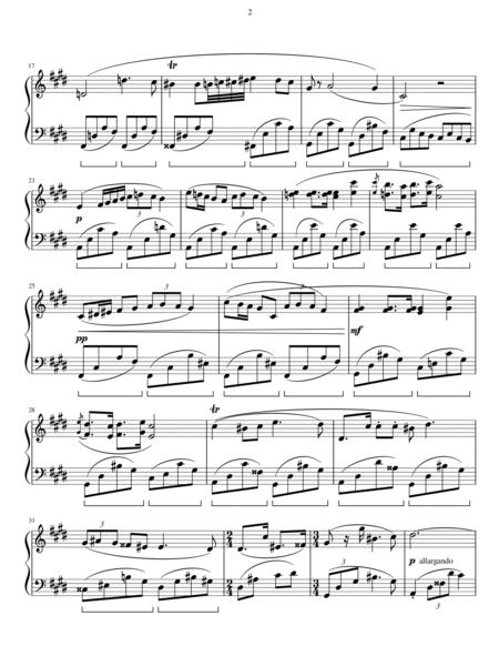 Chopin Nocturne No 20 In C Minor Page 2