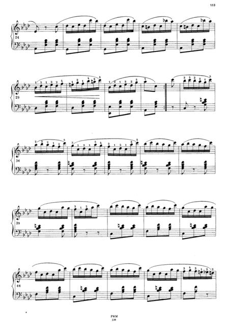 Chopin Waltz In A Flat Major B 21 Complete Version Page 2