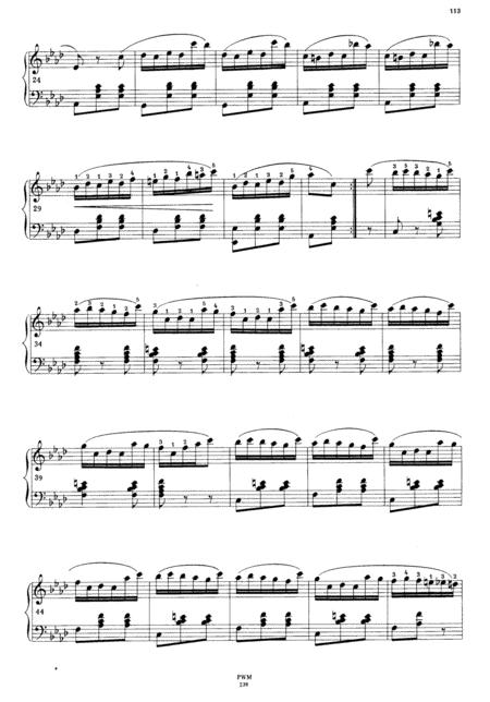 Chopin Waltz In Ab Major No 16 Kk Iva Op Posth Original Complete Version Page 2